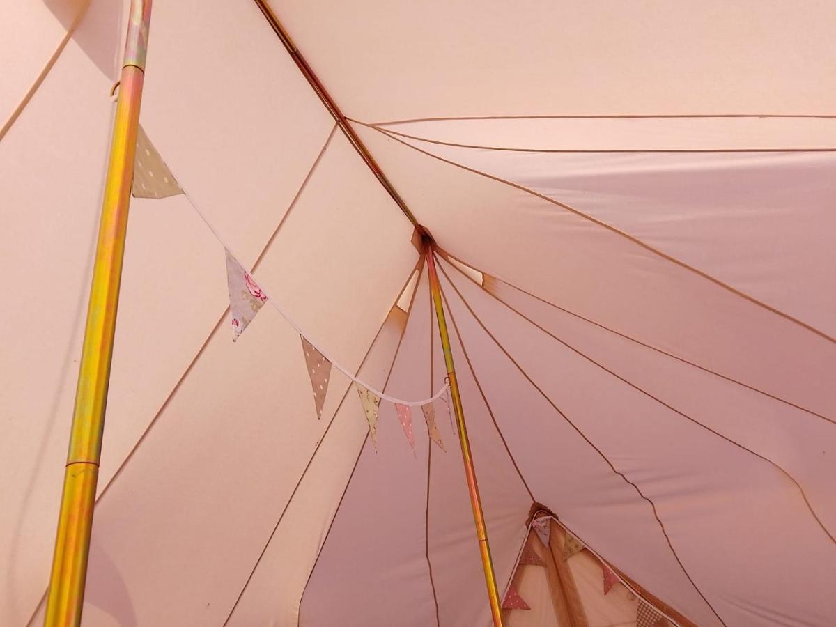 6M Emperor Tent Near Whitby With Log Burner Liverton Exterior foto
