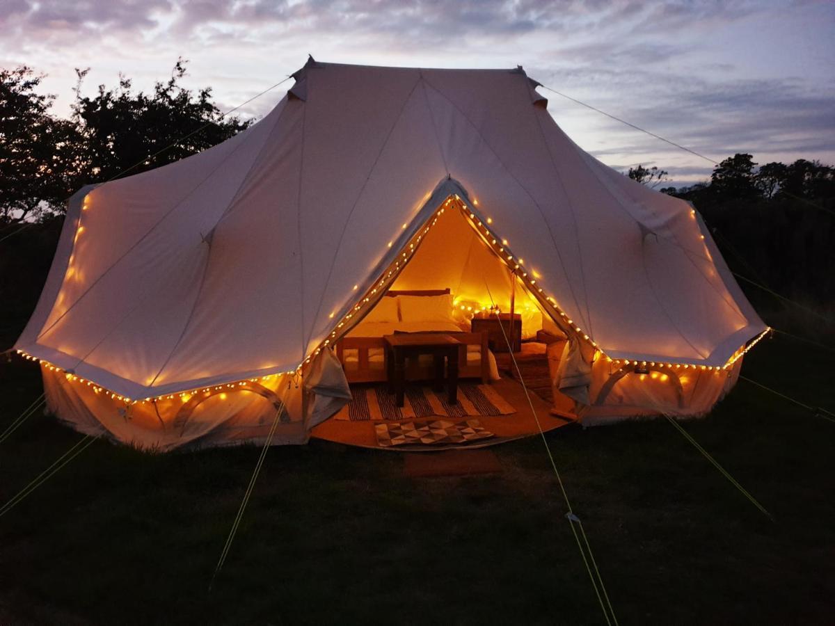 6M Emperor Tent Near Whitby With Log Burner Liverton Exterior foto